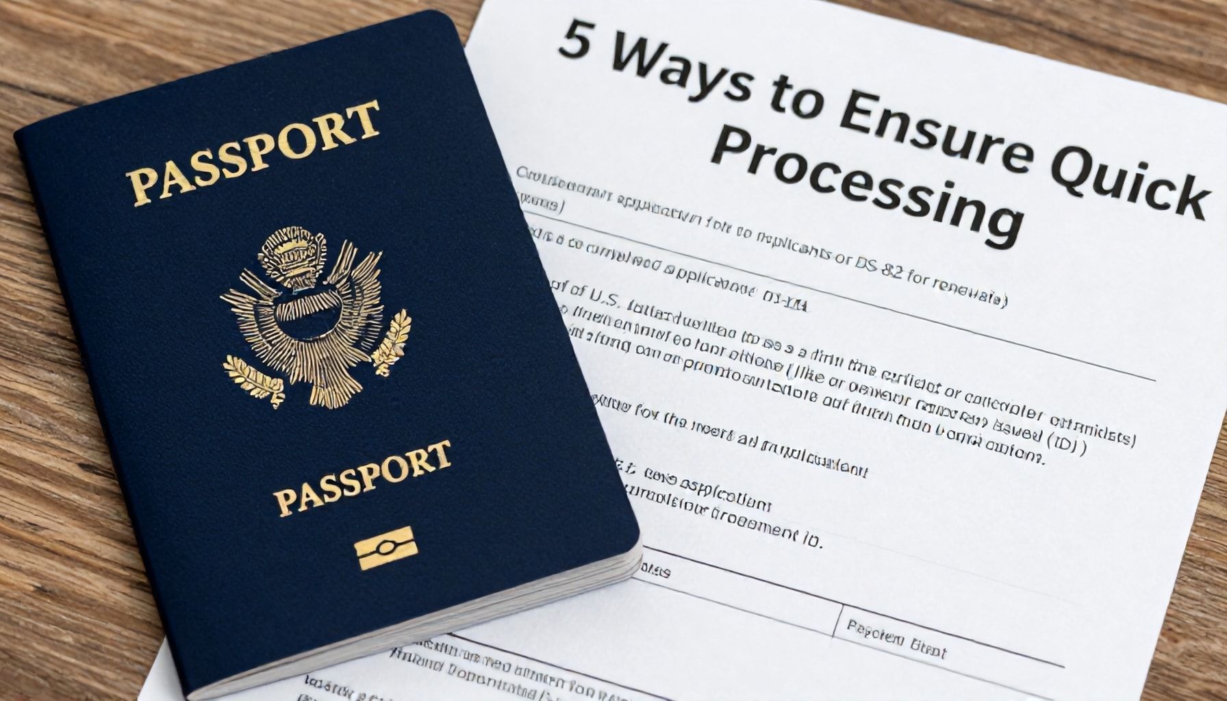 5 طرق لضمان سرعة الحصول على جواز السفر