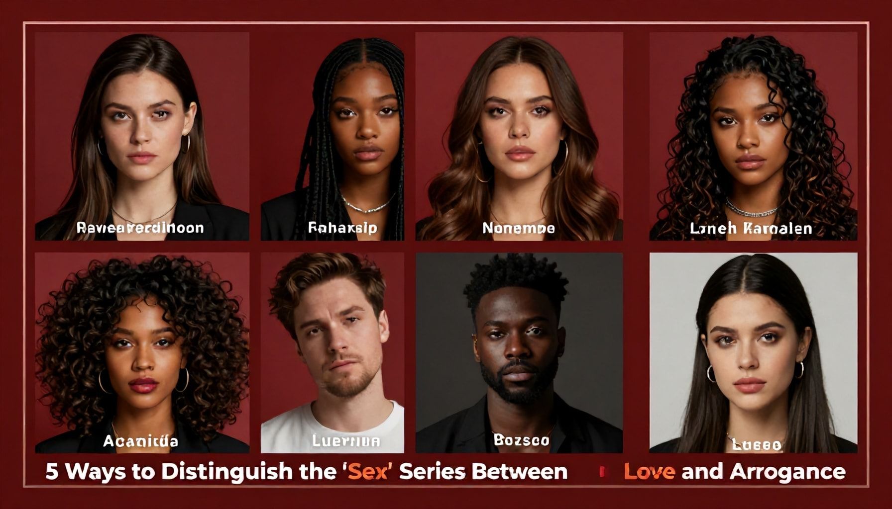 5 طرق ليميز مسلسل "سكس" بين الحب والغرور*