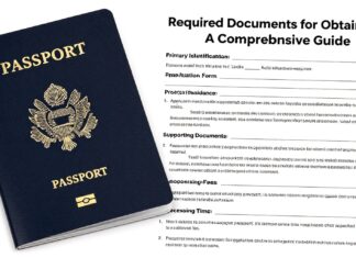 الوثائق اللازمة للحصول على جواز سفر: دليل شامل