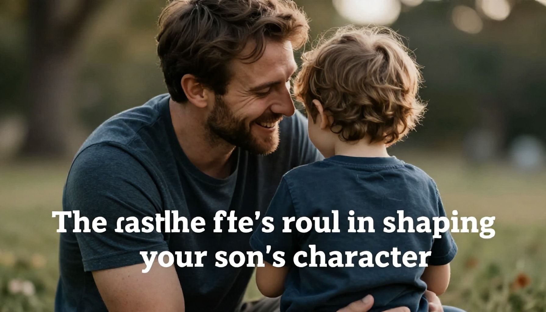 الحقيقة المدهشة عن دور الأب في بناء شخصية ابنك*