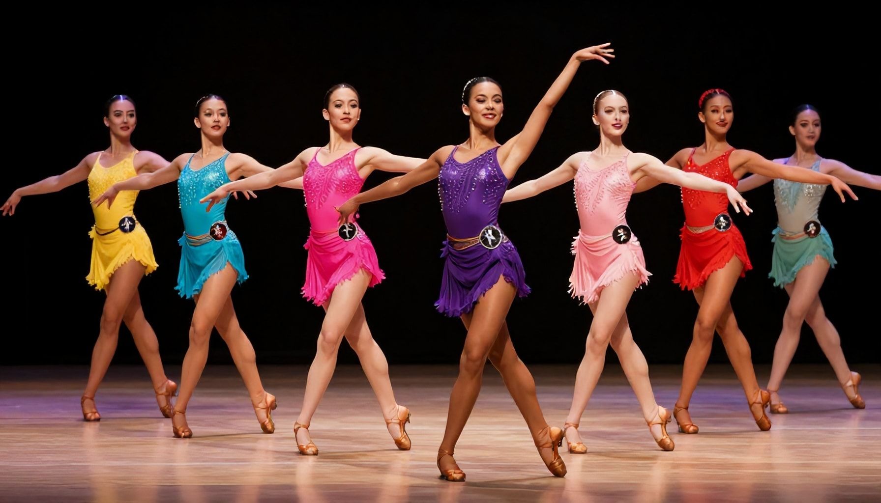 السر وراء اختيار الألوان المثالية لبدلة الرقص