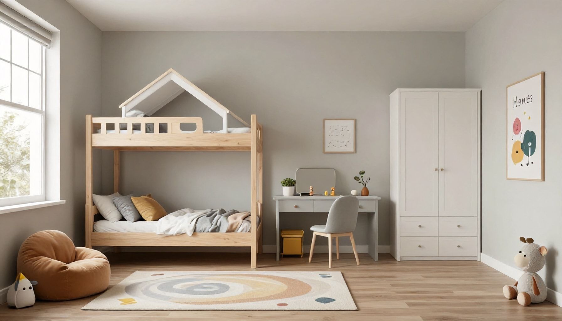 السر وراء تصميم غرفة أطفال وظيفية دون التضحية بالجمال