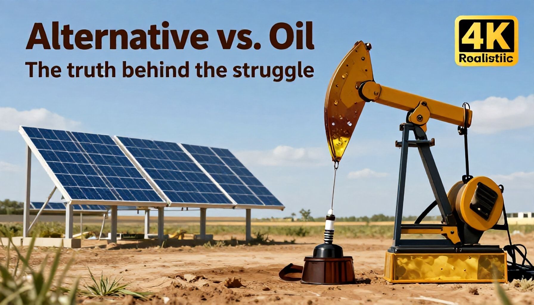 الطاقة البديلة مقابل البترول: الحقيقة وراء الصراع