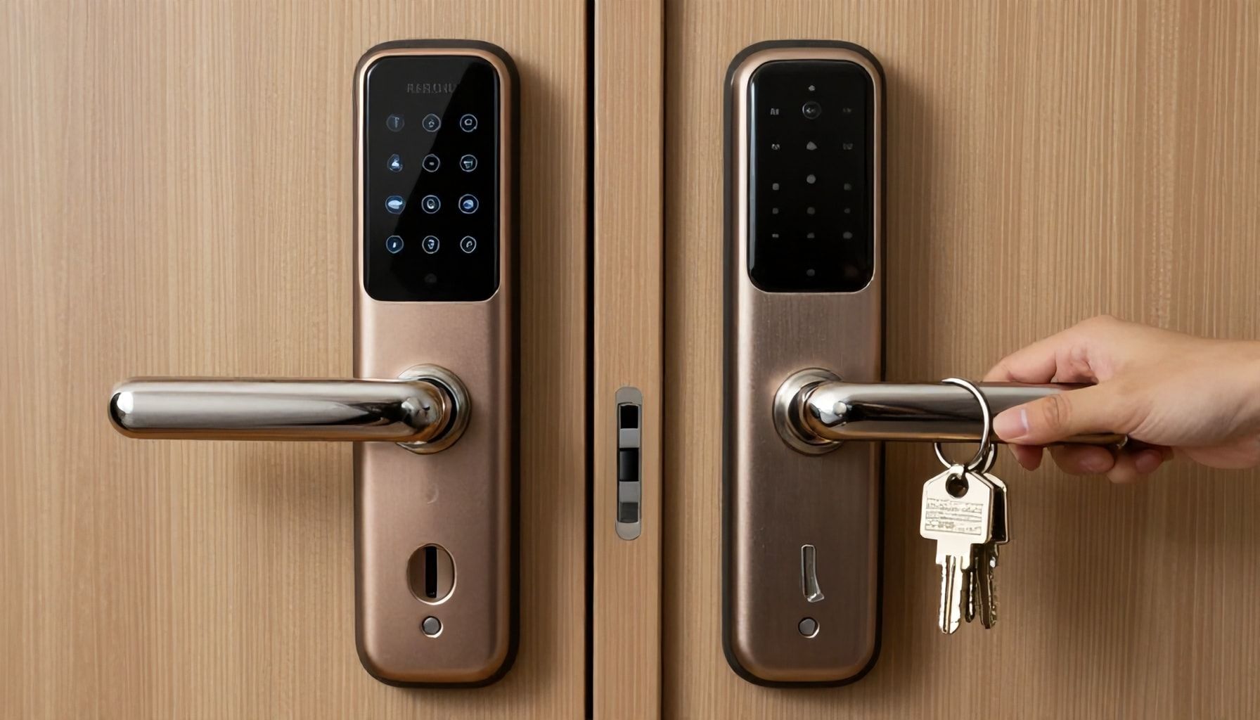 الفرق بين مفاتيح القفل التقليدية والذكية