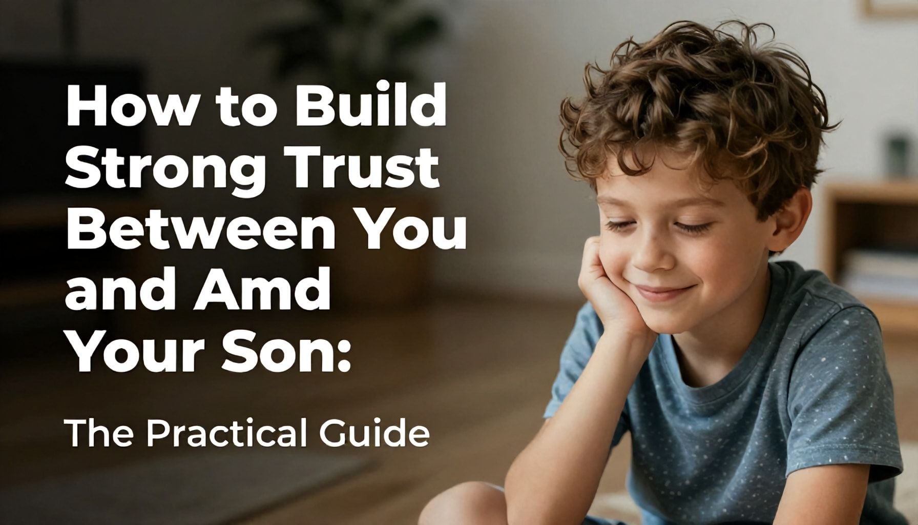 كيف تبني ثقة قوية بينك وبين ابنك: الدليل العملي*