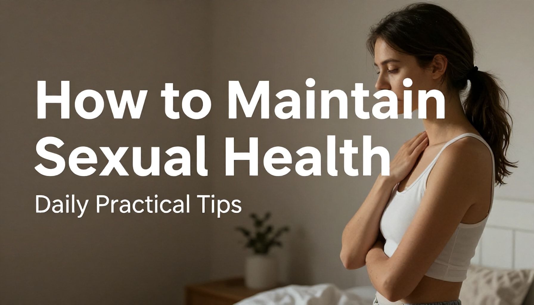 كيف تحافظ على الصحة الجنسية: نصائح عملية يومية*