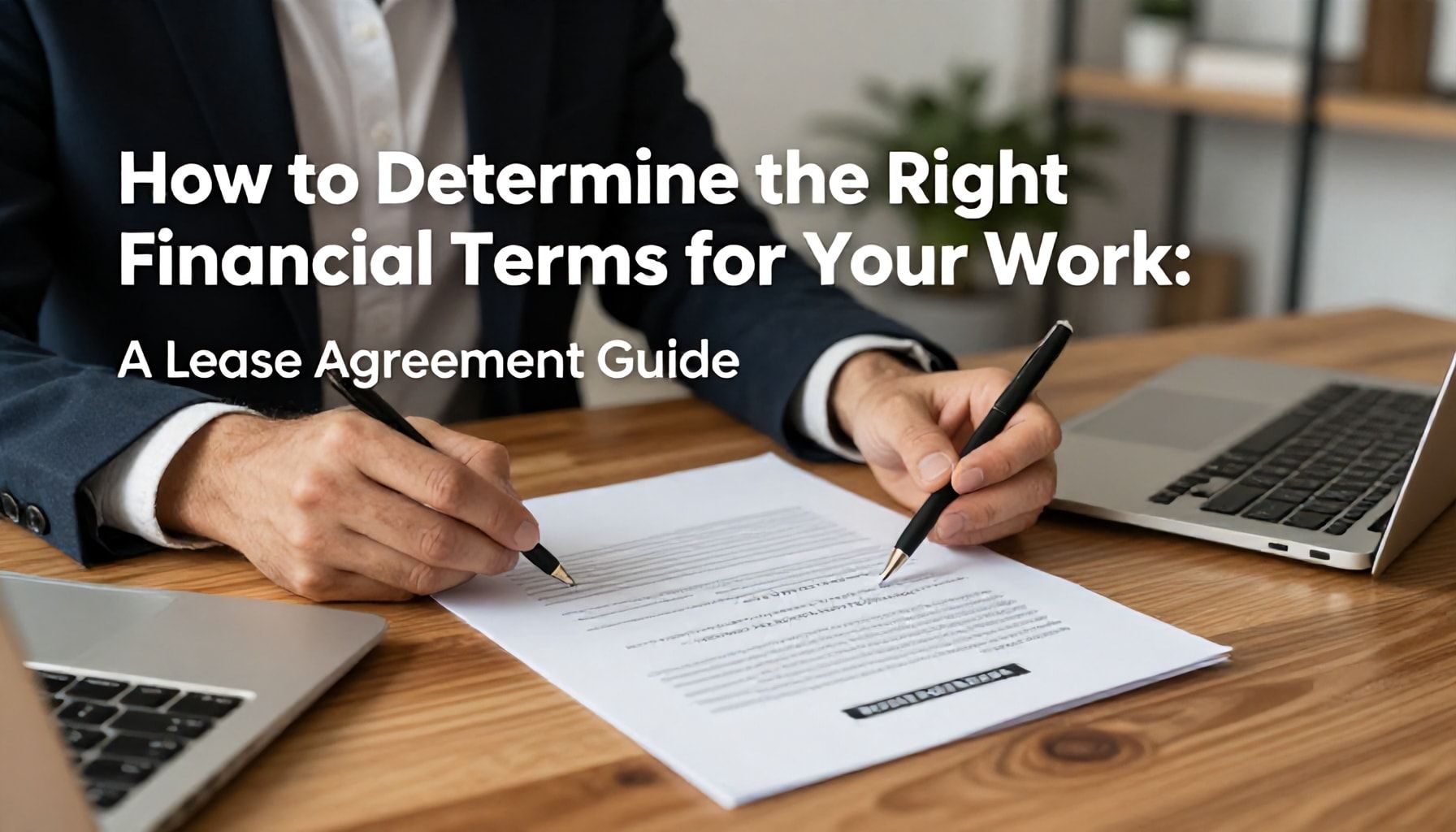 كيف تحدد الشروط المالية المناسبة لعملك