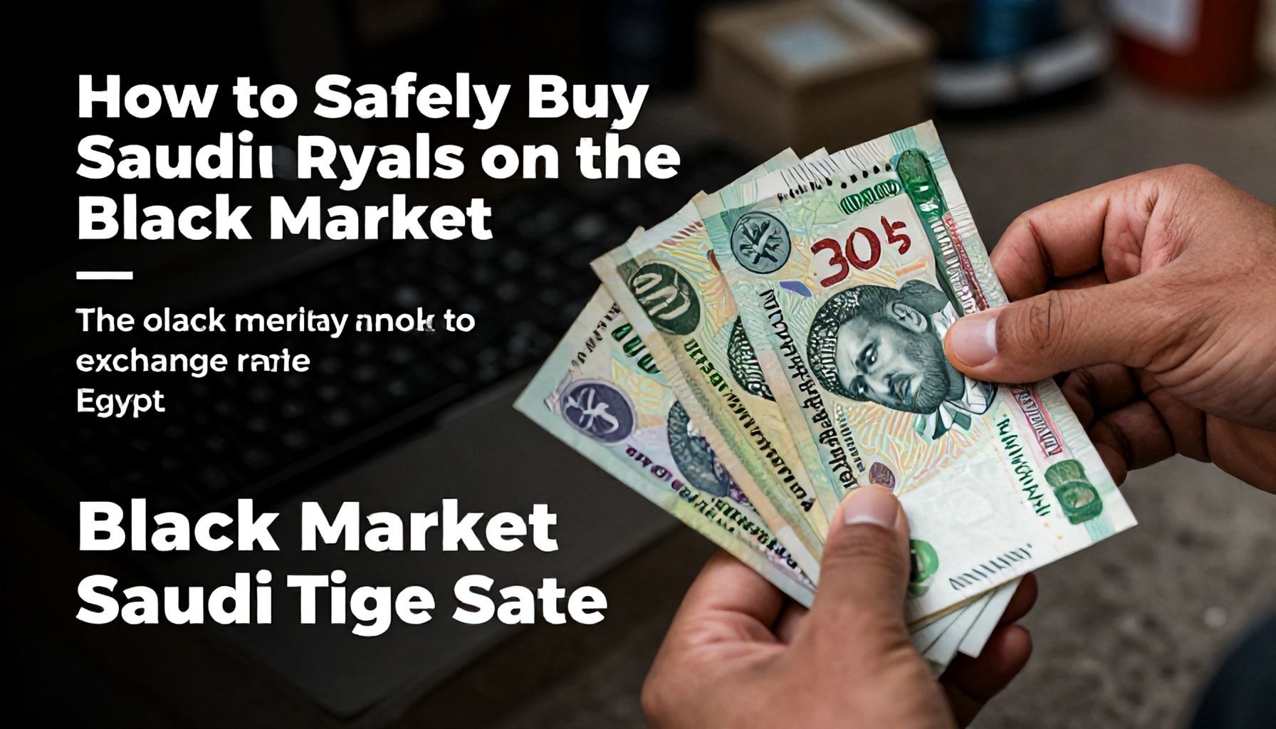 كيف تشتري الريال السعودي في السوق السوداء بأمان