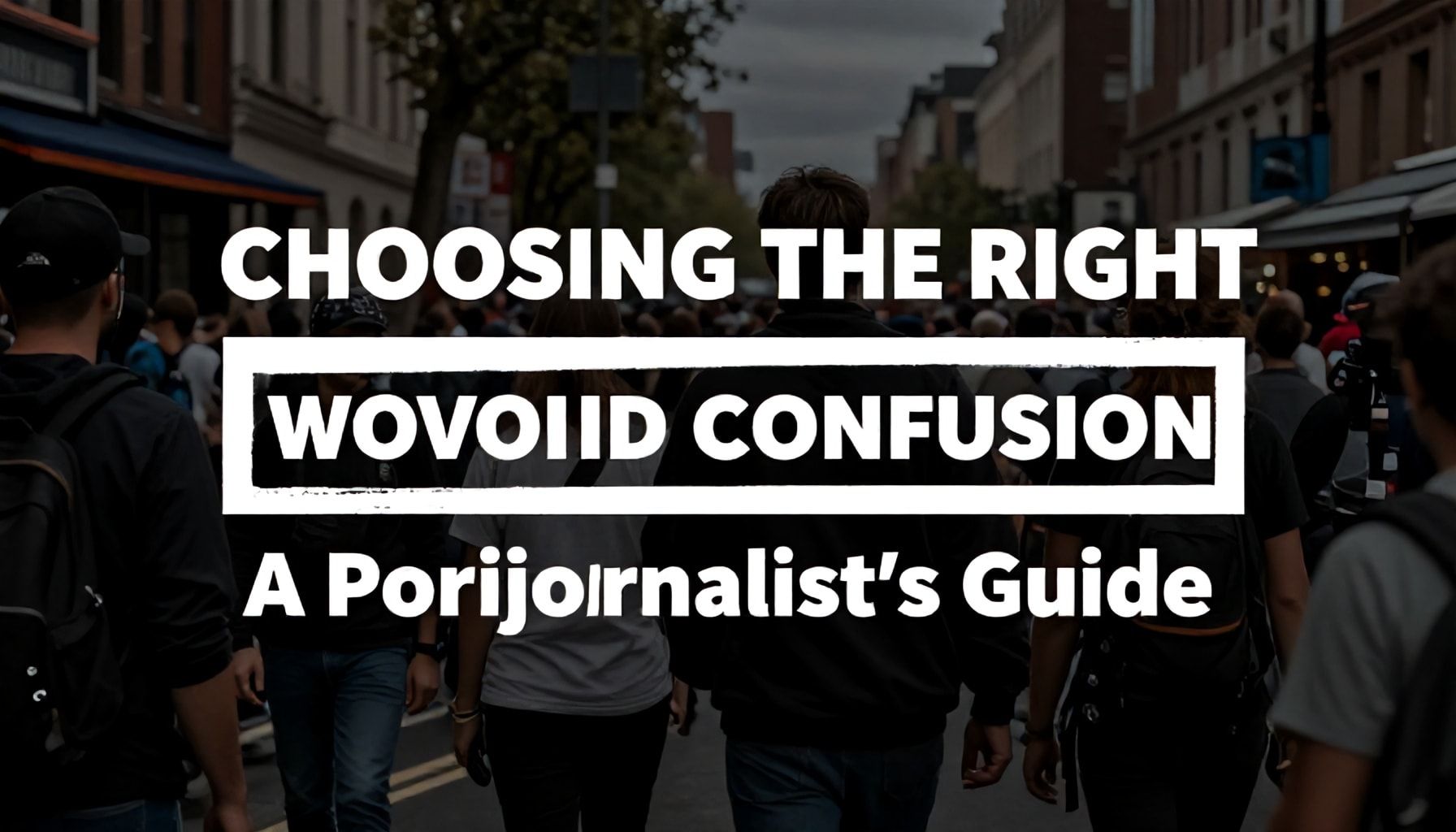 كيفية اختيار الكلمات المناسبة لتجنب اللبس