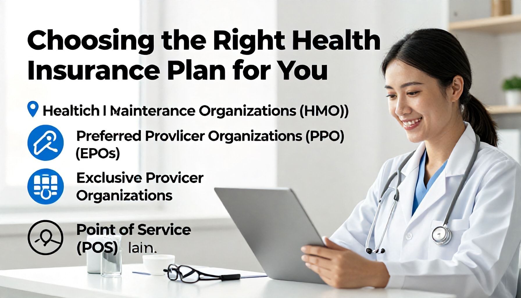 كيفية اختيار خطة التأمين الصحي المناسبة لك