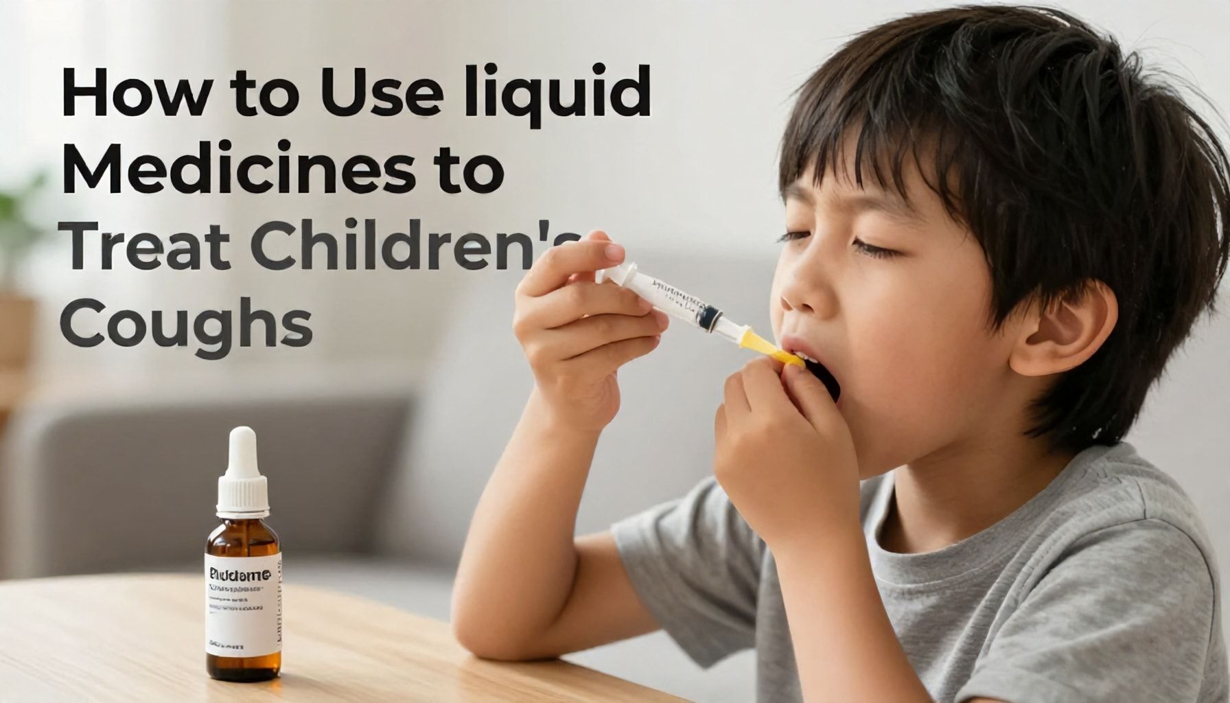 كيفية استخدام الأدوية السائلة لعلاج كحة الأطفال