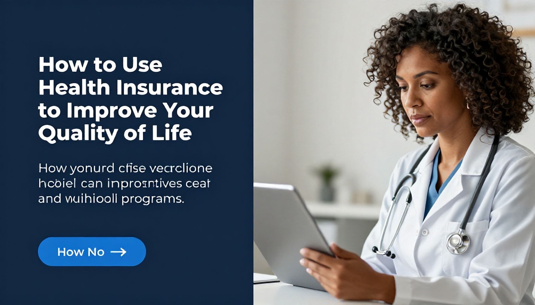 كيفية استخدام التأمين الصحي لتحسين جودة حياتك
