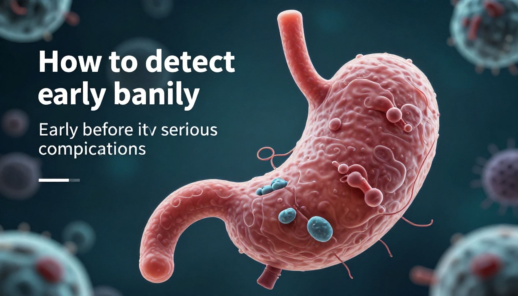 كيفية اكتشاف جرثومة المعدة مبكرًا قبل أن تتسبب في مضاعفات خطيرة*