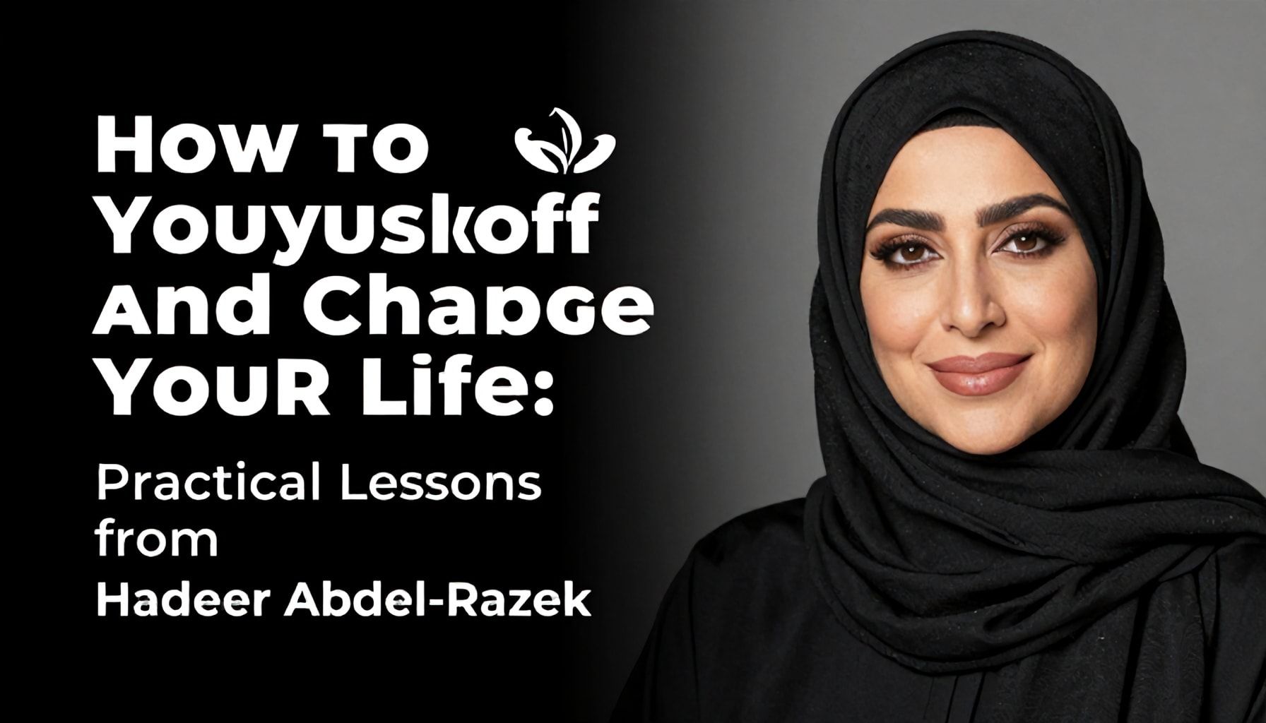 كيفية تطوير الذات وتغيير حياتك: دروس عملية من هدير عبدالرازق*