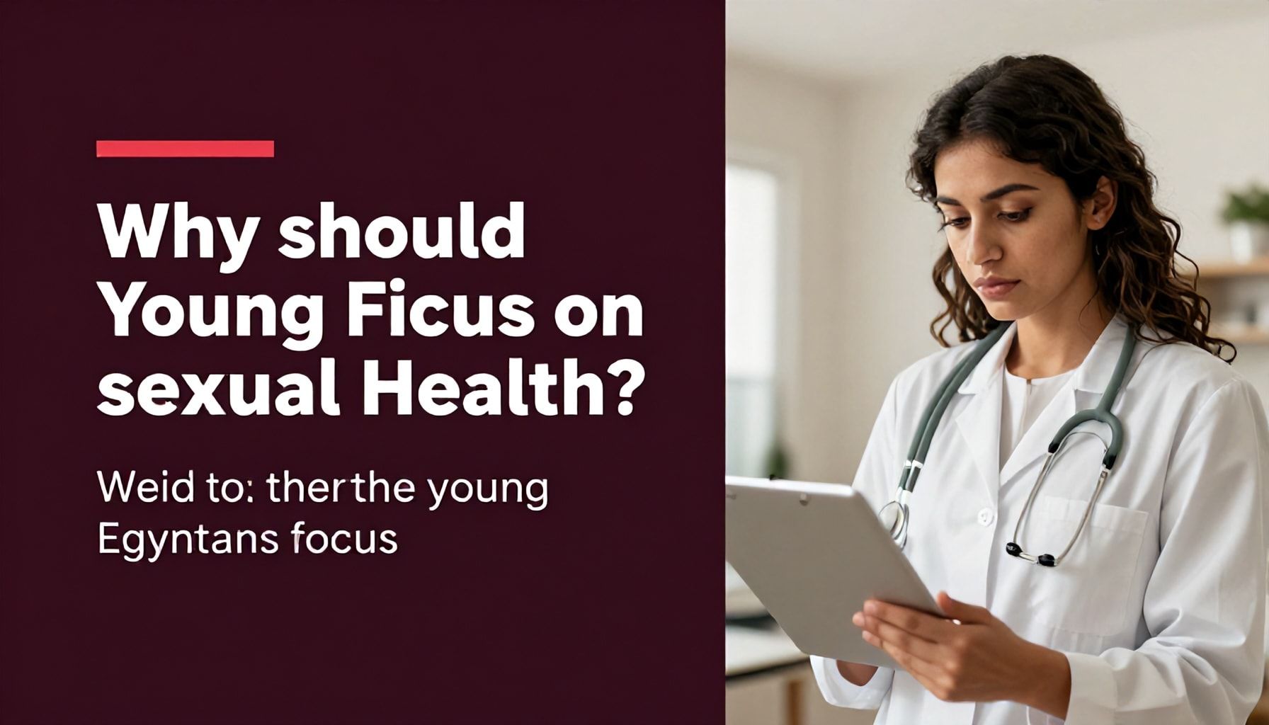 لماذا يجب على الشباب المصريون التركيز على الصحة الجنسية؟*