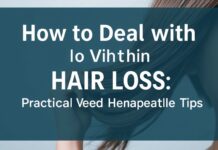 كيفية التعامل مع تساقط الشعر: نصائح عملية وعلاجية How to Deal with Hair Loss: Practical and Therapeutic Tips