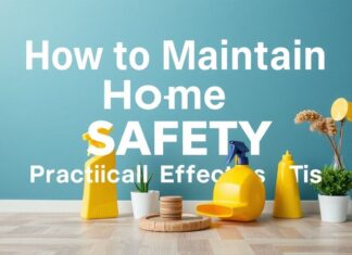 كيفية الحفاظ على سلامة المنزل: نصائح عملية وفعالة How to Maintain Home Safety: Practical and Effective Tips