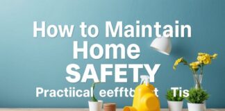 كيفية الحفاظ على سلامة المنزل: نصائح عملية وفعالة How to Maintain Home Safety: Practical and Effective Tips