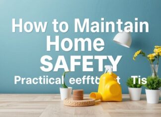 كيفية الحفاظ على سلامة المنزل: نصائح عملية وفعالة How to Maintain Home Safety: Practical and Effective Tips