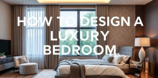 كيفية تصميم غرفة نوم فاخرة: نصائح وعناصر أساسية How to Design a Luxurious Bedroom: Tips and Essential Elements