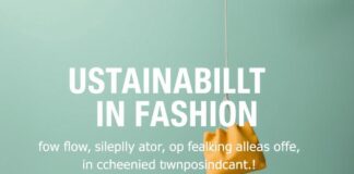 الاستدامة في الأزياء: كيف يمكن أن تكون أنيقًا مع الحفاظ على البيئة Sustainability in Fashion: How to Be Stylish While Protecting the Environment