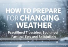 كيفية الاستعداد للطقس المتغير: نصائح وحلول عملية How to Prepare for Changing Weather: Practical Tips and Solutions