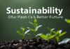 الاستدامة: طريقنا نحو مستقبل أفضل Sustainability: Our Path to a Better Future