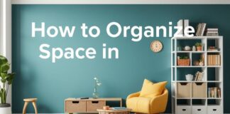 كيفية تنظيم المساحة في المنزل: نصائح عملية وفعالة How to Organize Space at Home: Practical and Effective Tips