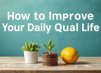 كيفية تحسين جودة حياتك اليومية How to Improve Your Daily Quality of Life