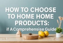 كيفية اختيار أفضل منتجات المنزل: دليل شامل How to Choose the Best Home Products: A Comprehensive Guide