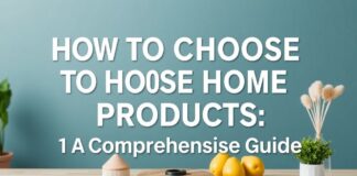 كيفية اختيار أفضل منتجات المنزل: دليل شامل How to Choose the Best Home Products: A Comprehensive Guide