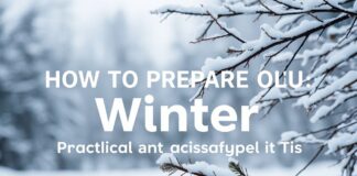 كيفية التحضير للشتاء: نصائح عملية وعمليّة How to Prepare for Winter: Practical and Actionable Tips