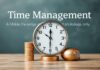 إدارة الوقت: فن تحويل الدقائق إلى نجاحات Time Management: The Art of Turning Minutes into Successes