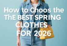 كيفية اختيار أفضل الملابس الربيعية لعام 2026 How to Choose the Best Spring Clothes for 2026