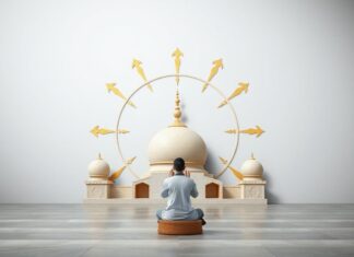 كيفية اختيار الاتجاه الصحيح للصلاة في أي مكان How to choose the correct direction for prayer in any place